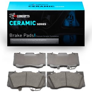 Ford Mustang Brake Pads - Front - R1 Concepts - Ceramic - `15-`23